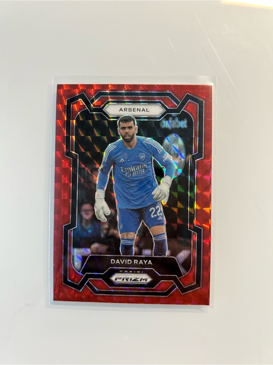 Panini Other - Panini Blue Arsenal Goalkeeper Card with Red Accents